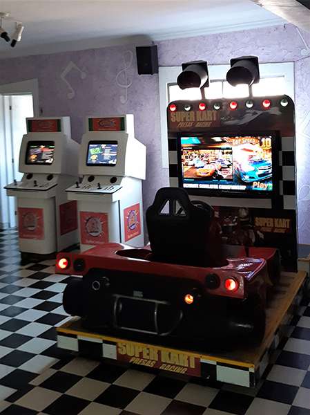 17 super kart e game machines
